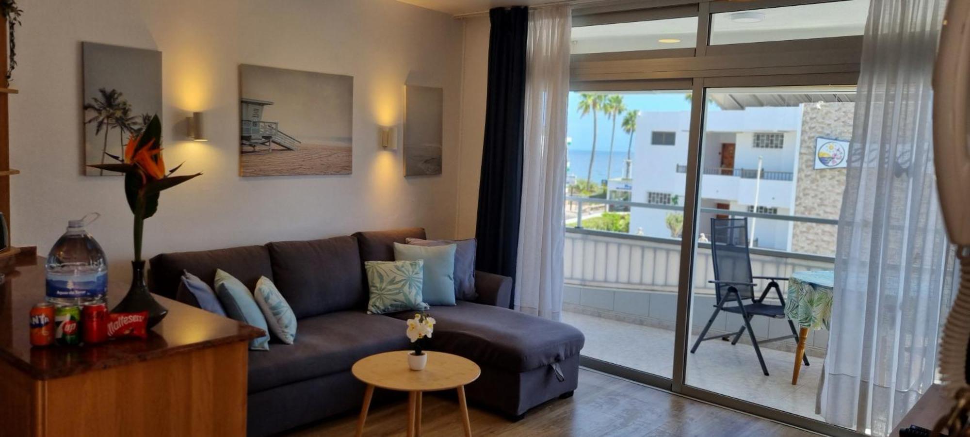 Apartment With Sea View Close To Dunes Of Playa Del Ingles San Bartolomé Dış mekan fotoğraf